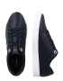 TOMMY HILFIGER Sneaker low bleumarin / roși aprins / alb - Pled.ro