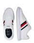 TOMMY HILFIGER Sneaker low bleumarin / roșu / alb - Pled.ro