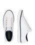 TOMMY HILFIGER Sneaker low 'Modern Vulc Corporate' bleumarin / roșu / negru / alb - Pled.ro