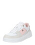 TOMMY HILFIGER Sneaker low 'ESSENTIAL BASKET' bej / roz pastel / alb - Pled.ro