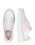 TOMMY HILFIGER Sneaker low 'ESSENTIAL BASKET' bej / roz pastel / alb - Pled.ro