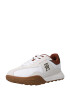 TOMMY HILFIGER Sneaker low maro / gri metalic / gri deschis / alb - Pled.ro