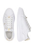 TOMMY HILFIGER Sneaker low 'POINTY COURT' auriu / alb - Pled.ro