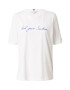 TOMMY HILFIGER Tricou albastru / alb - Pled.ro