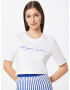 TOMMY HILFIGER Tricou albastru / alb - Pled.ro