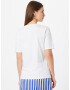 TOMMY HILFIGER Tricou albastru / alb - Pled.ro