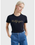 TOMMY HILFIGER Tricou albastru / alb - Pled.ro