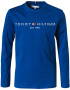 TOMMY HILFIGER Tricou albastru / bleumarin / roșu / alb - Pled.ro