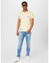 TOMMY HILFIGER Tricou albastru / galben pastel - Pled.ro