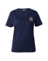 TOMMY HILFIGER Tricou albastru închis / alb - Pled.ro