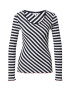 TOMMY HILFIGER Tricou albastru marin / alb - Pled.ro