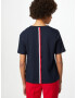 TOMMY HILFIGER Tricou albastru închis / roșu / alb - Pled.ro