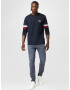 TOMMY HILFIGER Tricou albastru închis / roșu / alb - Pled.ro