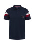 TOMMY HILFIGER Tricou albastru închis / roșu carmin / alb - Pled.ro