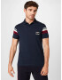 TOMMY HILFIGER Tricou albastru închis / roșu carmin / alb - Pled.ro