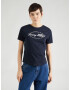 TOMMY HILFIGER Tricou albastru marin / alb - Pled.ro