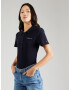 TOMMY HILFIGER Tricou albastru marin / alb - Pled.ro