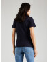 TOMMY HILFIGER Tricou albastru marin / alb - Pled.ro