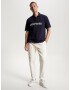 TOMMY HILFIGER Tricou albastru marin / alb - Pled.ro