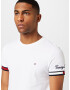 TOMMY HILFIGER Tricou albastru marin / roșu / alb - Pled.ro