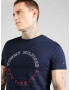 TOMMY HILFIGER Tricou ' ' albastru marin / roșu / alb murdar - Pled.ro