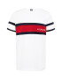 TOMMY HILFIGER Tricou albastru marin / roşu închis / alb - Pled.ro