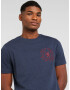 TOMMY HILFIGER Tricou 'ICON CREST' albastru marin / sângeriu / alb - Pled.ro