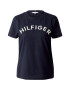 TOMMY HILFIGER Tricou albastru noapte / alb - Pled.ro