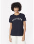 TOMMY HILFIGER Tricou albastru noapte / alb - Pled.ro