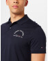 TOMMY HILFIGER Tricou albastru noapte / alb - Pled.ro