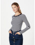 TOMMY HILFIGER Tricou albastru noapte / alb - Pled.ro