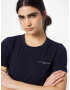 TOMMY HILFIGER Tricou albastru noapte / alb - Pled.ro