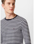 TOMMY HILFIGER Tricou albastru noapte / alb - Pled.ro