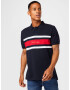 TOMMY HILFIGER Tricou albastru noapte / auriu / roșu / alb - Pled.ro