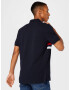 TOMMY HILFIGER Tricou albastru noapte / auriu / roșu / alb - Pled.ro