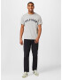 TOMMY HILFIGER Tricou albastru noapte / gri amestecat - Pled.ro