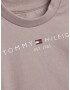 TOMMY HILFIGER Tricou albastru noapte / gri taupe / roși aprins / alb - Pled.ro