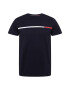 TOMMY HILFIGER Tricou albastru noapte / roșu / alb - Pled.ro