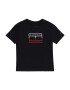 TOMMY HILFIGER Tricou albastru noapte / roșu / alb - Pled.ro