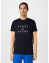 TOMMY HILFIGER Tricou albastru noapte / roșu / alb - Pled.ro