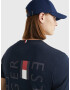 TOMMY HILFIGER Tricou albastru noapte / roșu / alb - Pled.ro