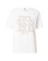 TOMMY HILFIGER Tricou auriu / argintiu / alb - Pled.ro