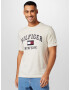 TOMMY HILFIGER Tricou bej amestecat / bleumarin / sângeriu / alb - Pled.ro