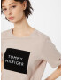 TOMMY HILFIGER Tricou bej / negru - Pled.ro