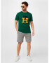 TOMMY HILFIGER Tricou 'BLACKWATCH' bleumarin / galben / verde - Pled.ro