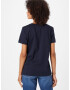 TOMMY HILFIGER Tricou bleumarin / alb - Pled.ro