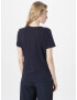 TOMMY HILFIGER Tricou bleumarin / alb - Pled.ro