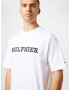 TOMMY HILFIGER Tricou bleumarin / alb - Pled.ro