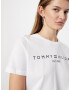 TOMMY HILFIGER Tricou bleumarin / alb - Pled.ro