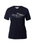 TOMMY HILFIGER Tricou bleumarin / alb - Pled.ro